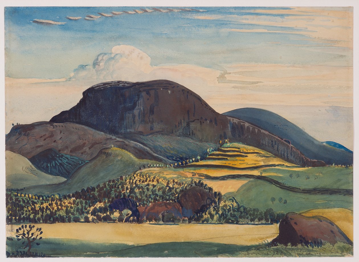 Nant Ddu, 1911 körül alkotó: James Dickson Innes