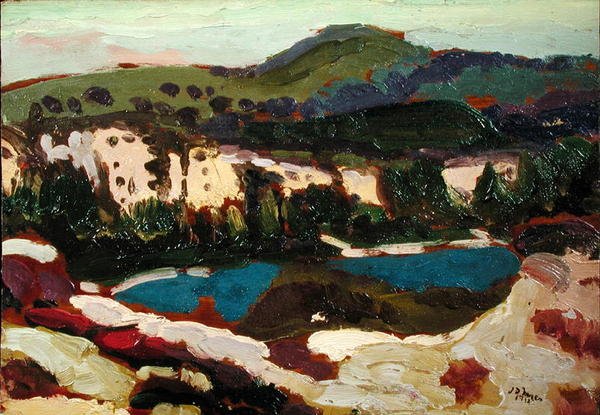 The Blue Pool, Dorset alkotó: James Dickson Innes