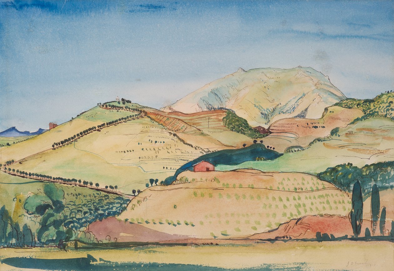 Tour Madeloc, 1910 alkotó: James Dickson Innes