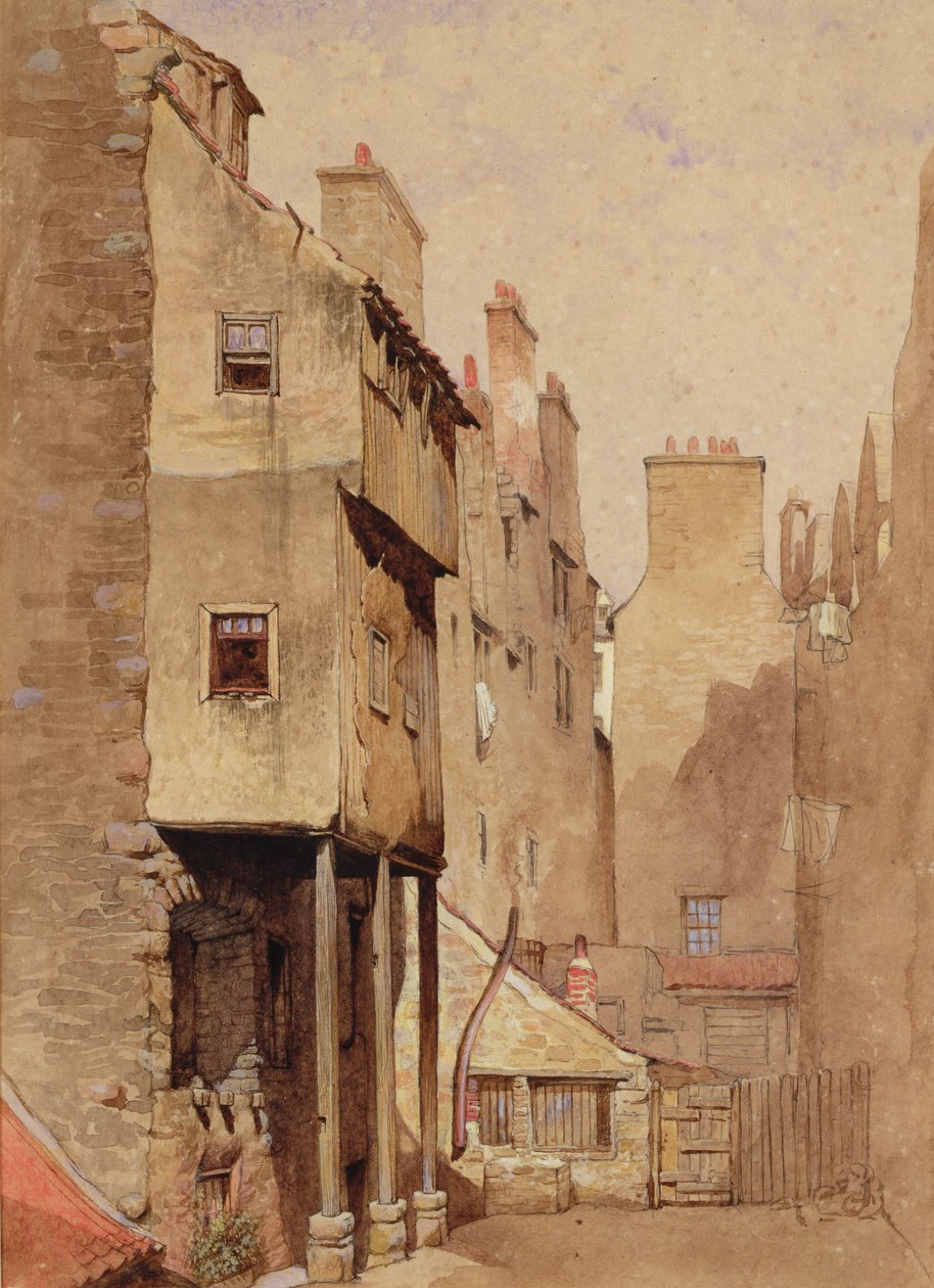 Whisky Row, Edinburgh (wc) alkotó: James Drummond