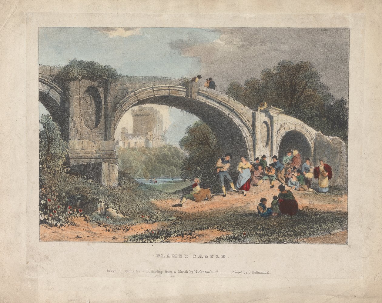 Blamey kastély alkotó: James Duffield Harding