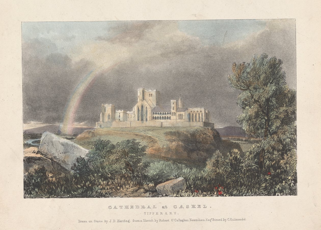Katedrális Cashelben alkotó: James Duffield Harding