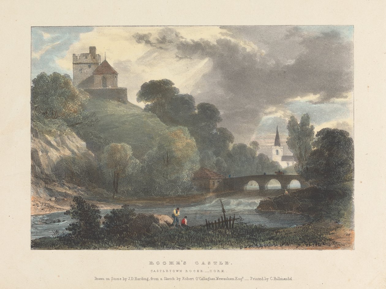 Roche kastélya, Castletown Roche alkotó: James Duffield Harding