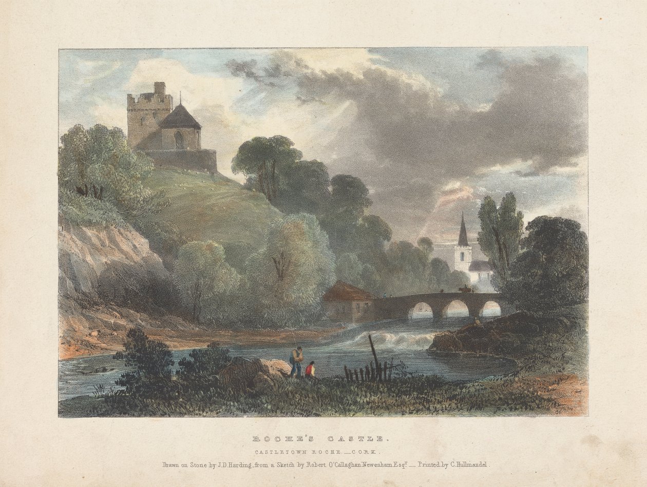 Roche kastélya, Castletown Roche alkotó: James Duffield Harding