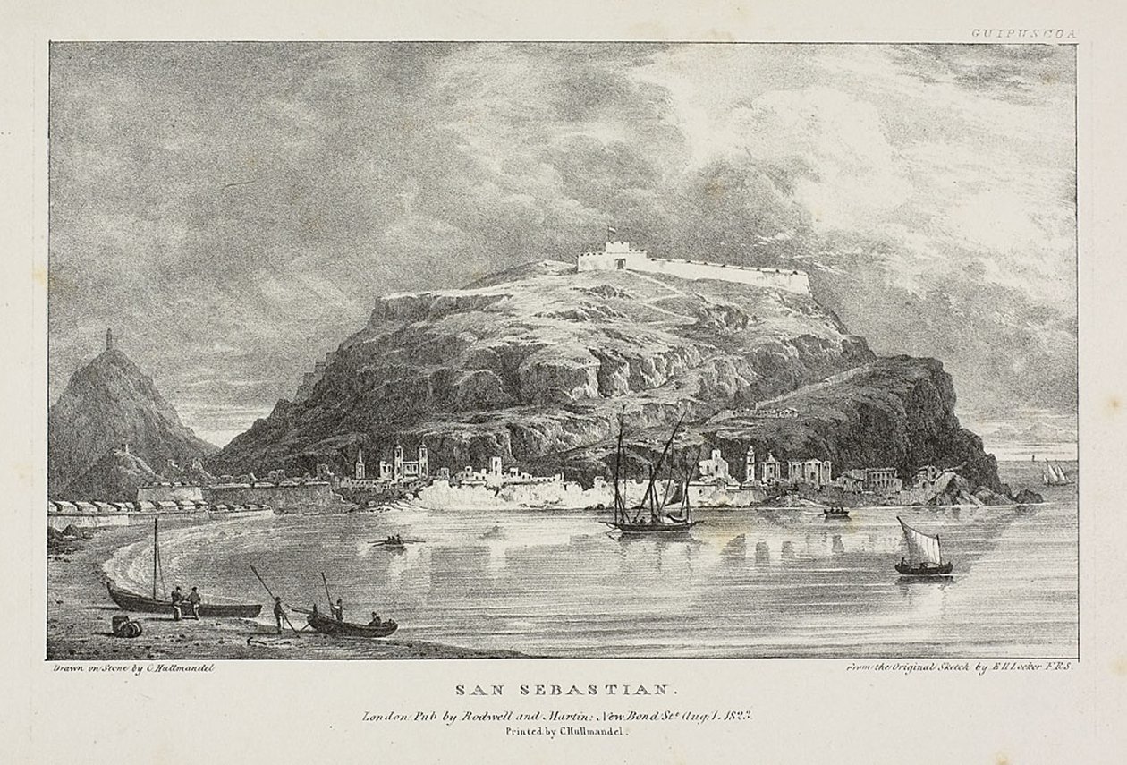 San Sebastian alkotó: James Duffield Harding