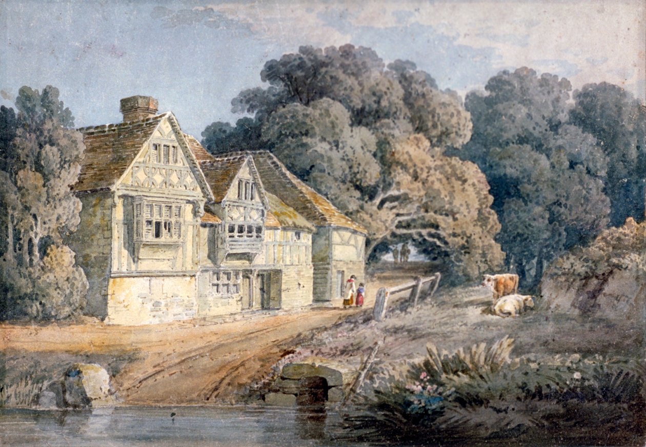 „The Ost House at Hastings, Sussex”, 19. század. alkotó: James Duffield Harding