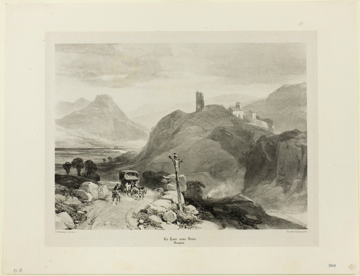 Tour-sans-Venin, Dauphiné régió alkotó: James Duffield Harding