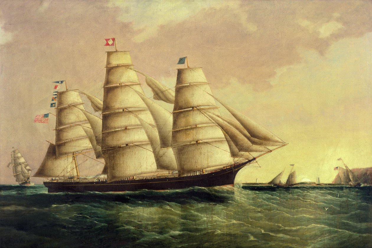 Valparaiso (olaj, vászon) alkotó: James E. Buttersworth