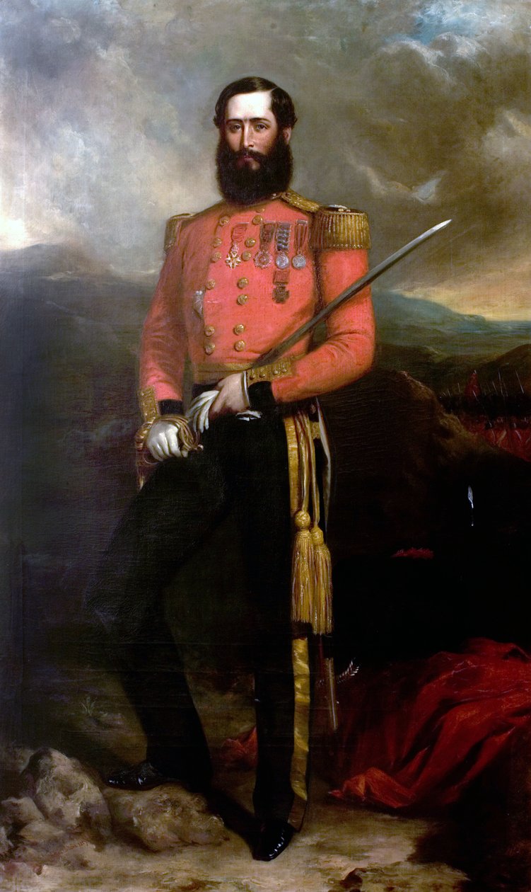Gerard Littlehales Goodlake ezredes, Coldstream Guards, 1857 alkotó: James Edgell Collins