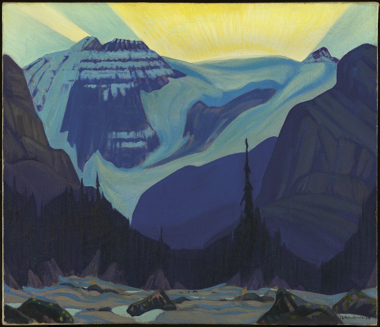 Kora reggel, Sziklás-hegység, 1926 alkotó: James Edward Hervey Macdonald