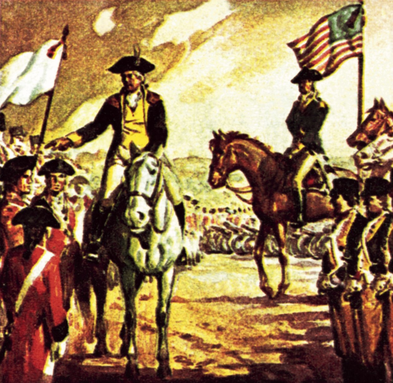 Amerikai függetlenségi háború alkotó: James Edwin McConnell