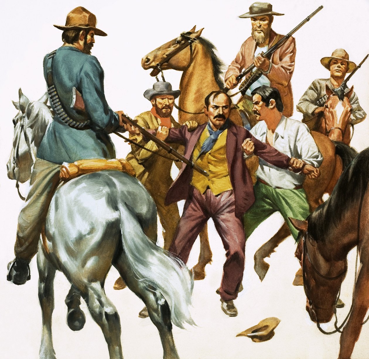 Jameson kapitányt letartóztatják alkotó: James Edwin McConnell
