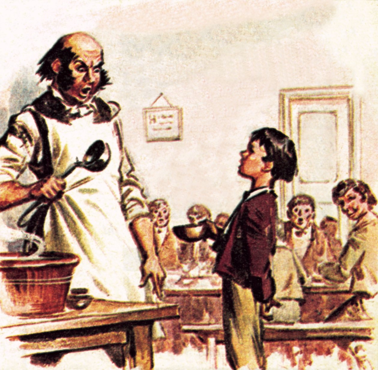 Twist Olivér többet kér alkotó: James Edwin McConnell