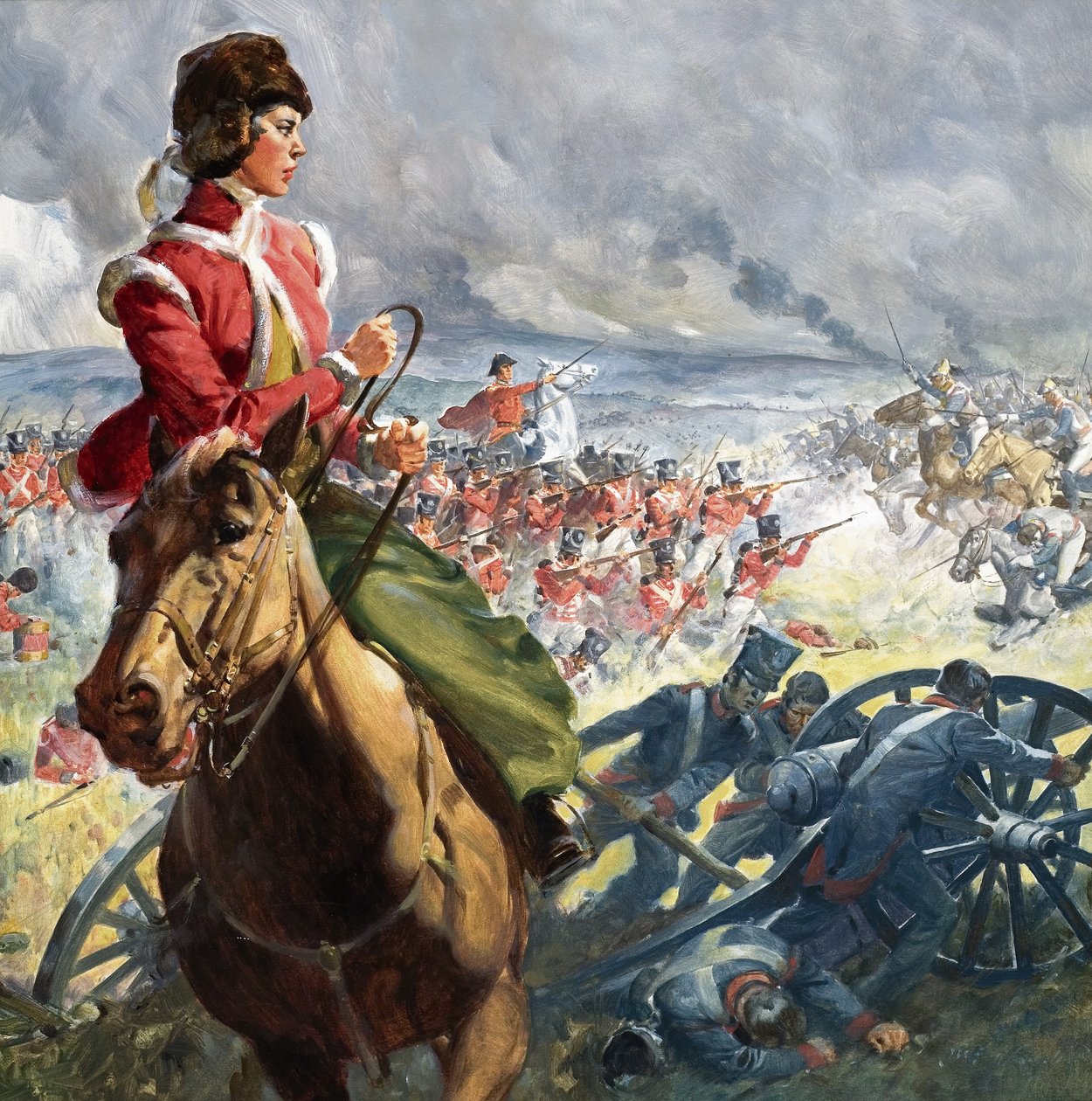 Becsületrend: Smith asszony (Juana De Leon) alkotó: James Edwin McConnell