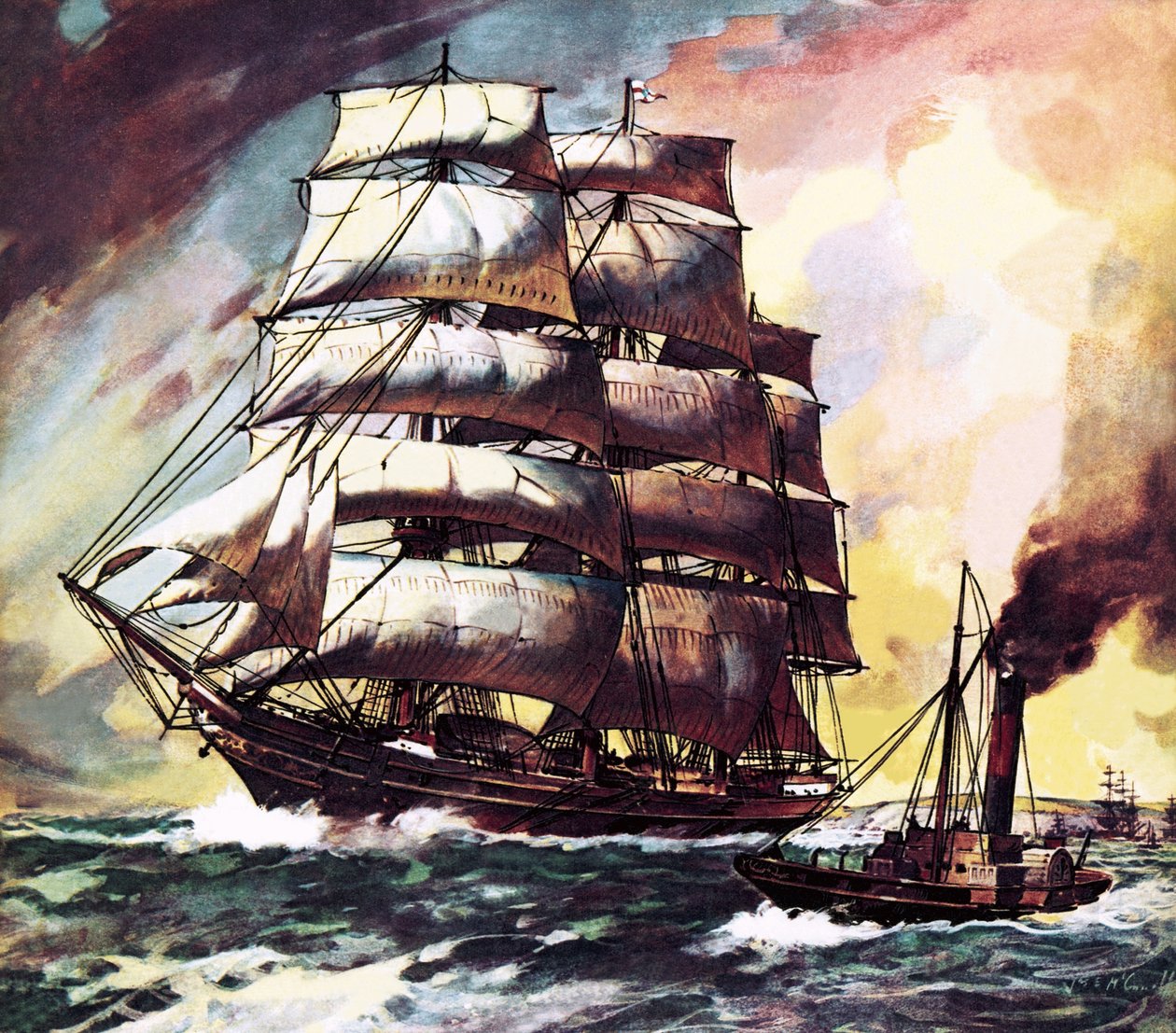 A Cutty Sark alkotó: James Edwin McConnell