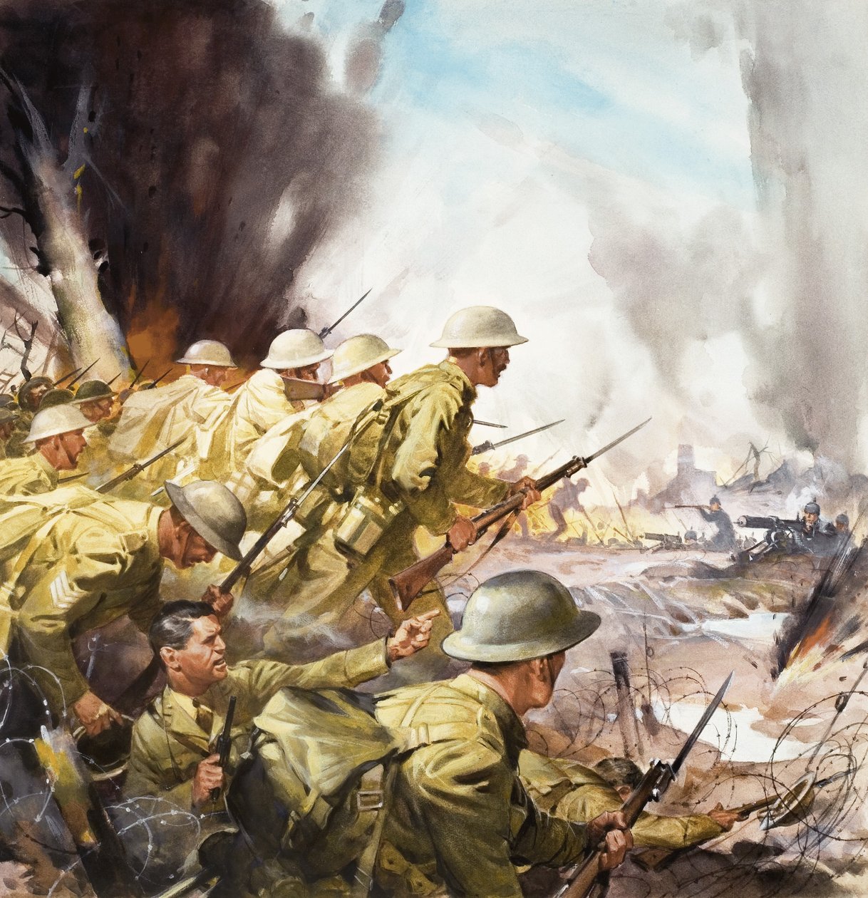 A somme-i mészárlás alkotó: James Edwin McConnell