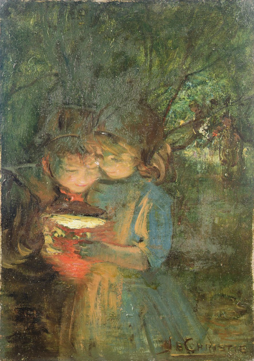 Halloween, 1893 alkotó: James Elder Christie