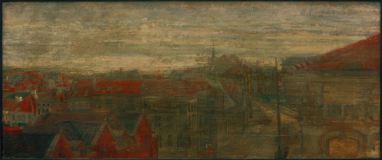 Kilátás a phnosia, a hullámok és a fény rezgések alkotó: James Sidney Ensor