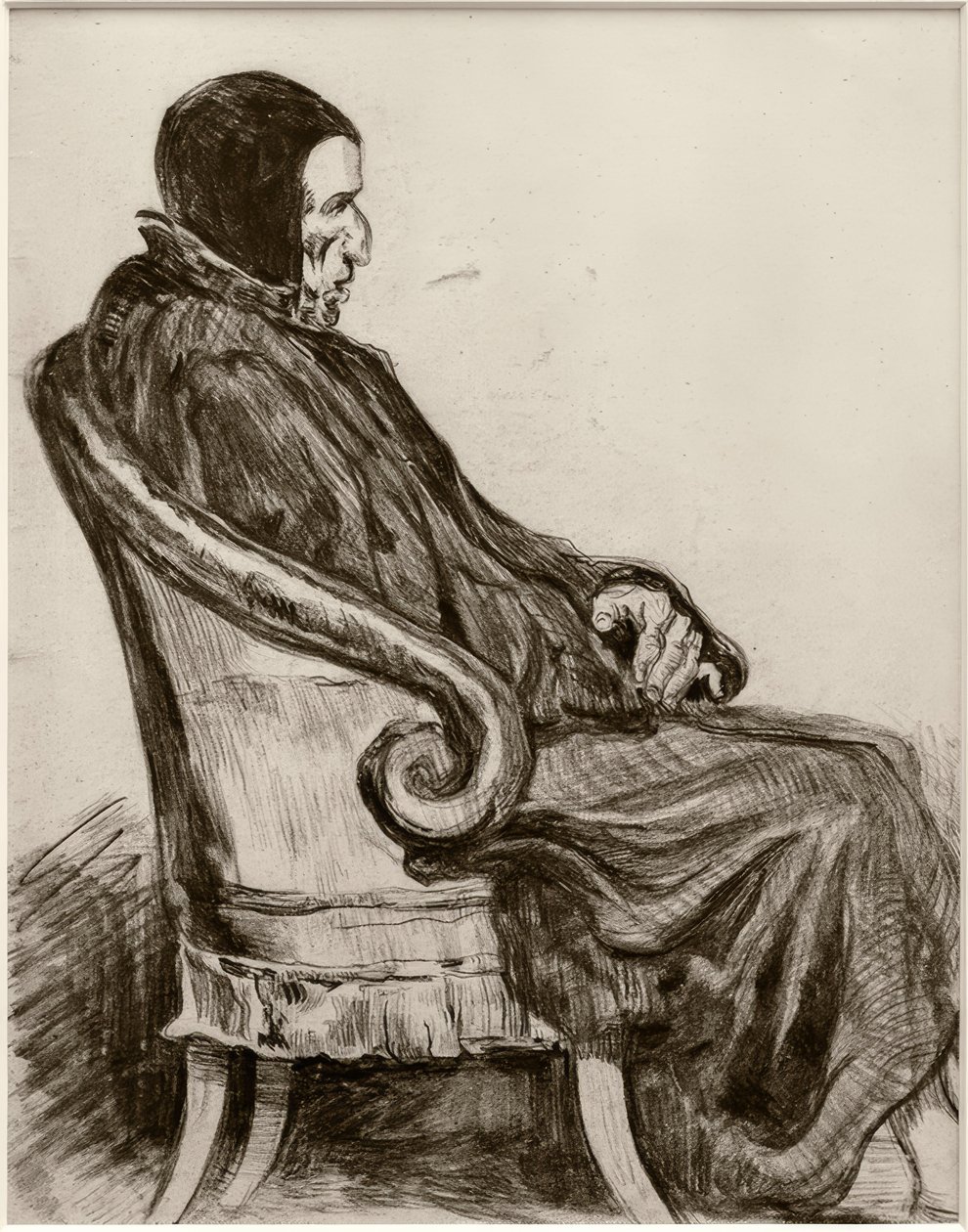 François Barbé Marbois francia politikus alkotó: James Sidney Ensor