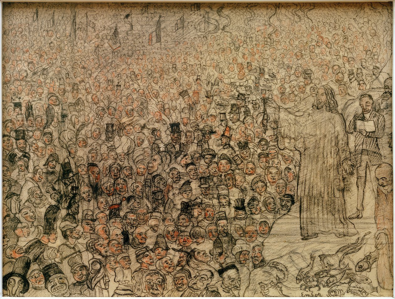 A halak szaporodása alkotó: James Sidney Ensor