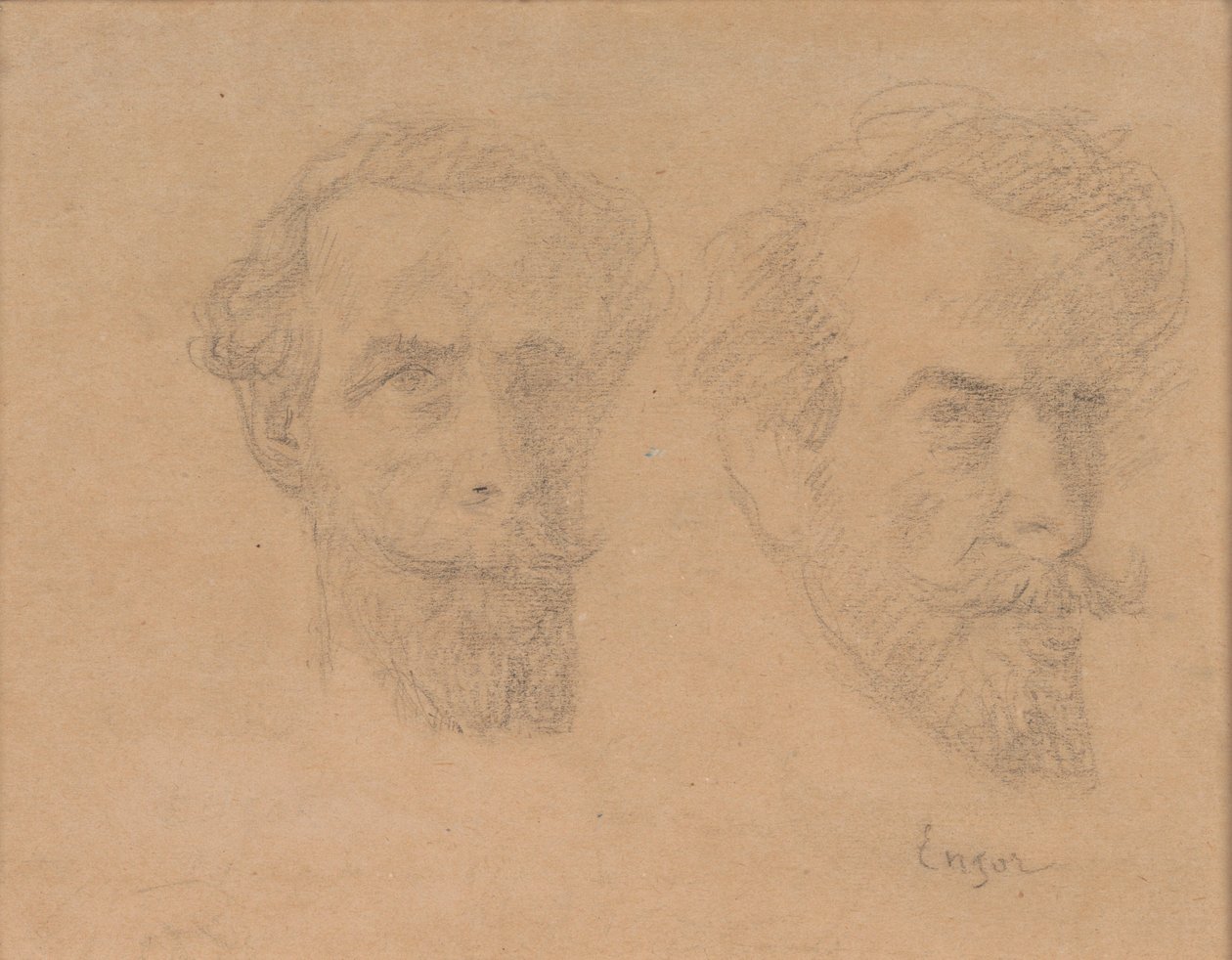 Kettős önarckép alkotó: James Ensor