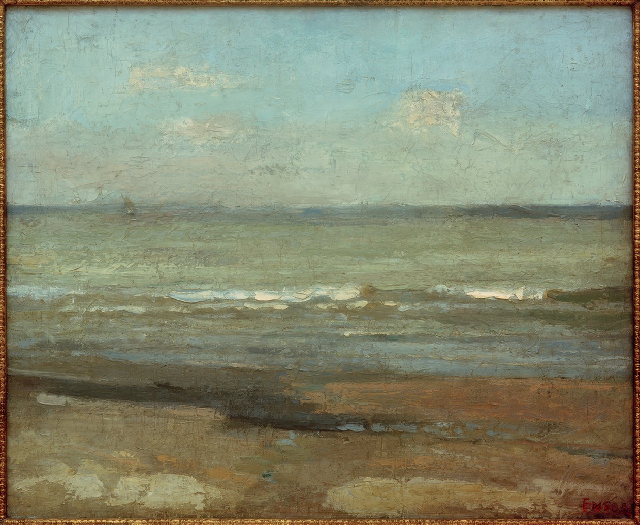 Szürke tengeri táj alkotó: James Sidney Ensor