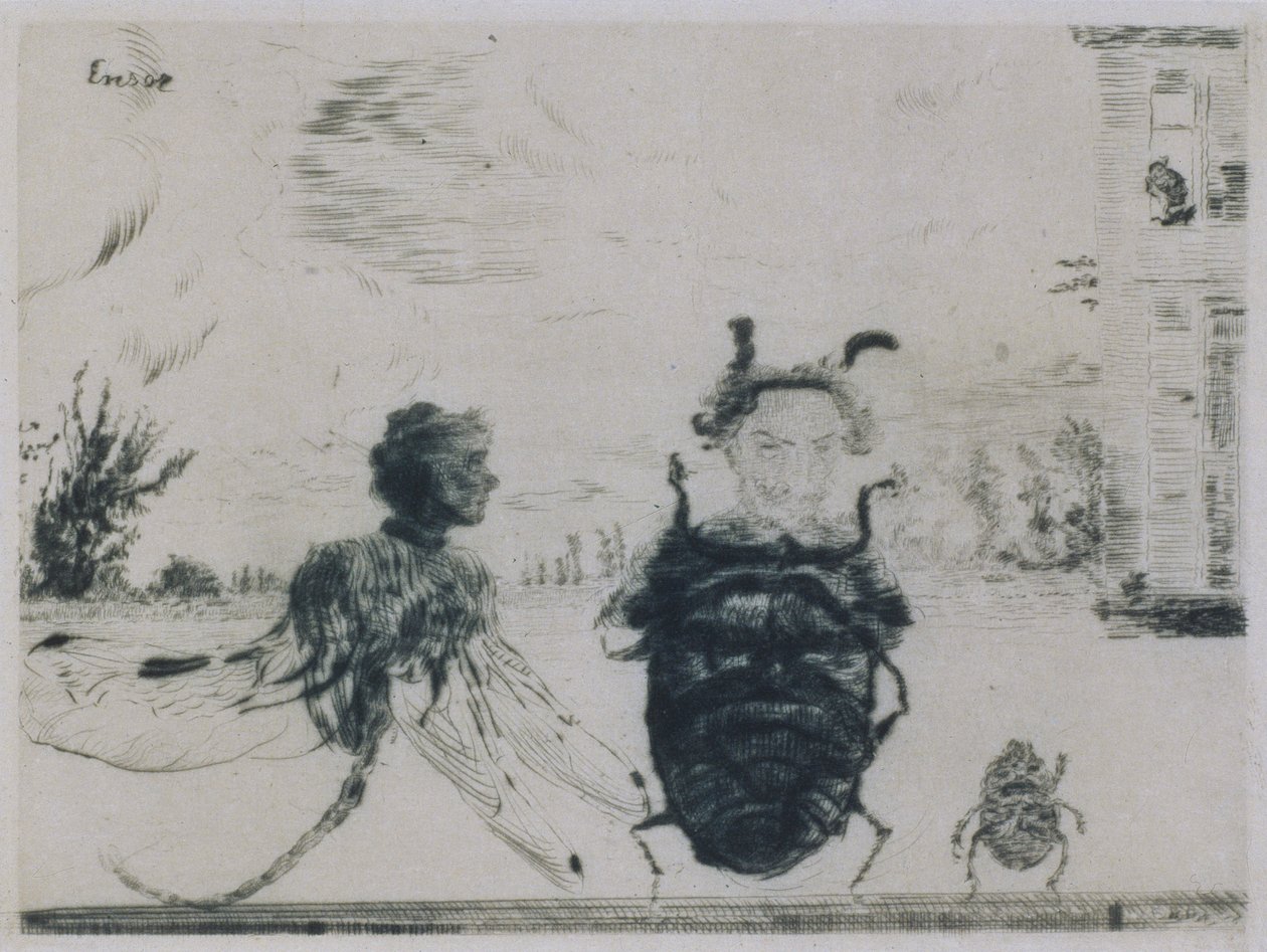 Különös rovarok alkotó: James Ensor