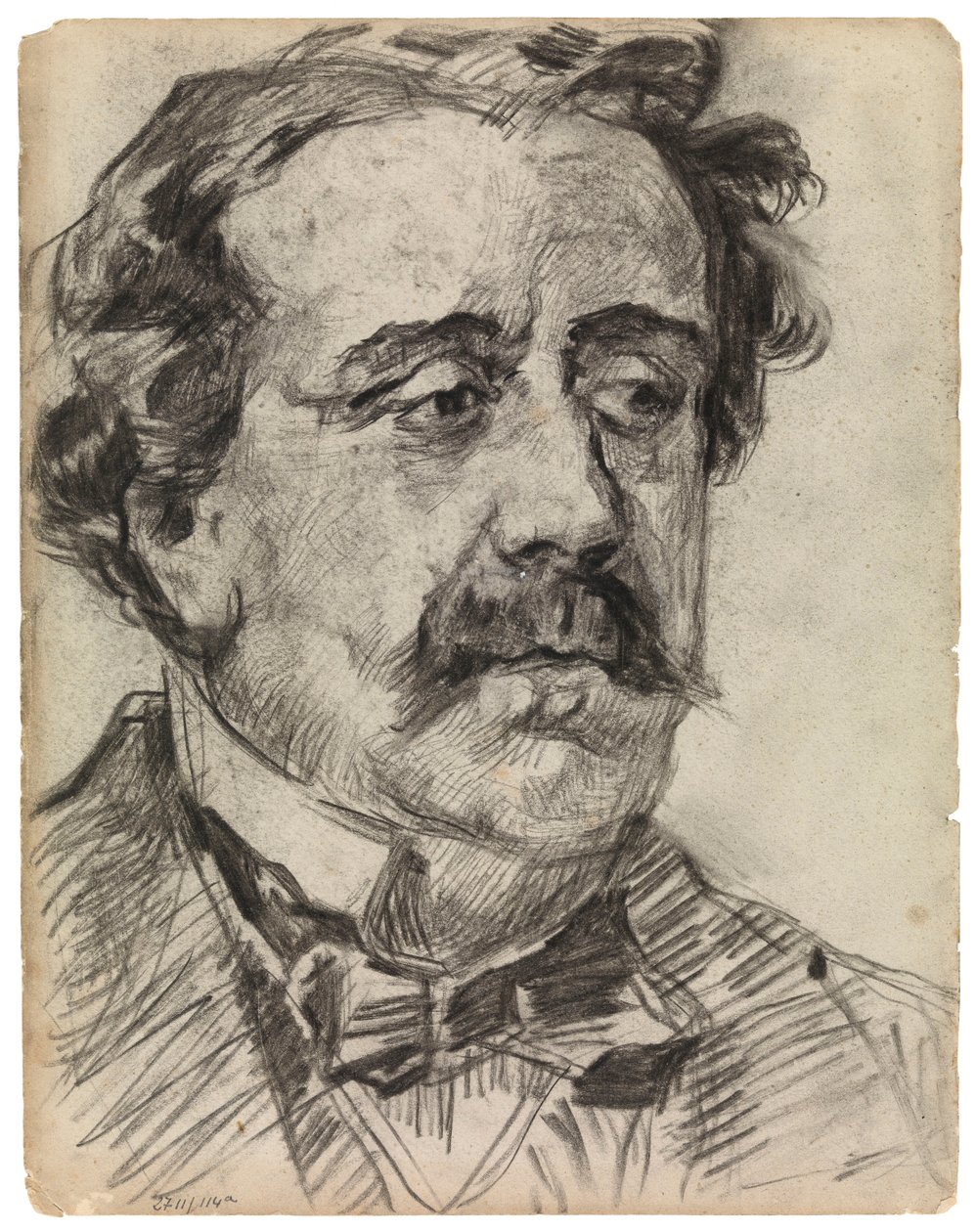 Egy férfi portréja alkotó: James Ensor