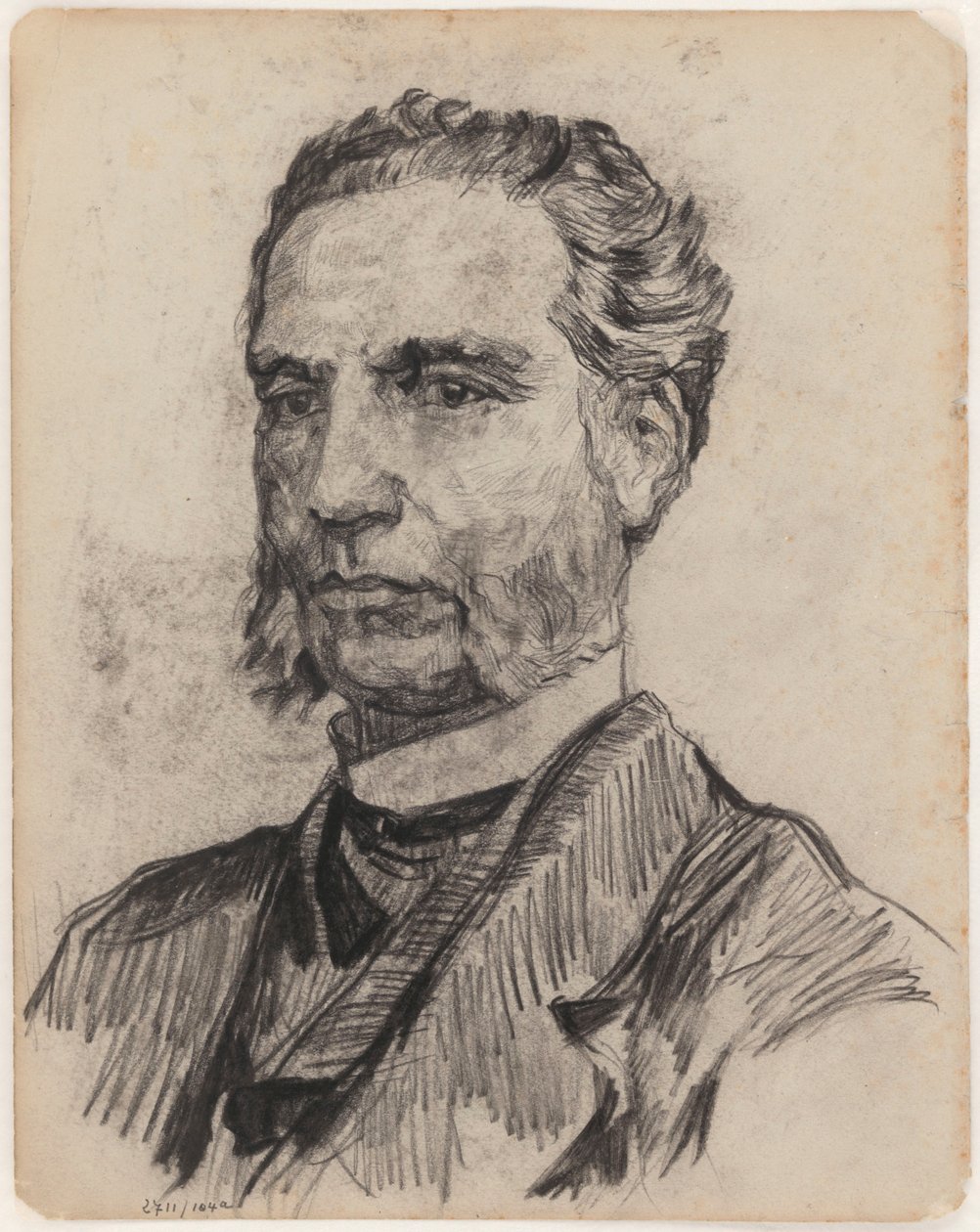 Egy férfi portréja alkotó: James Ensor