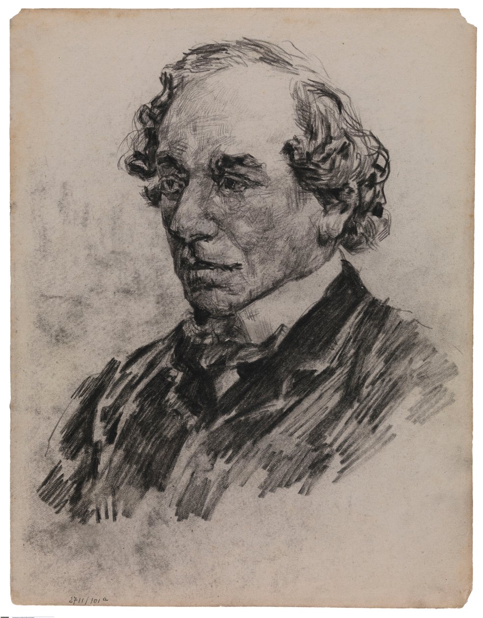 Egy férfi portréja alkotó: James Ensor