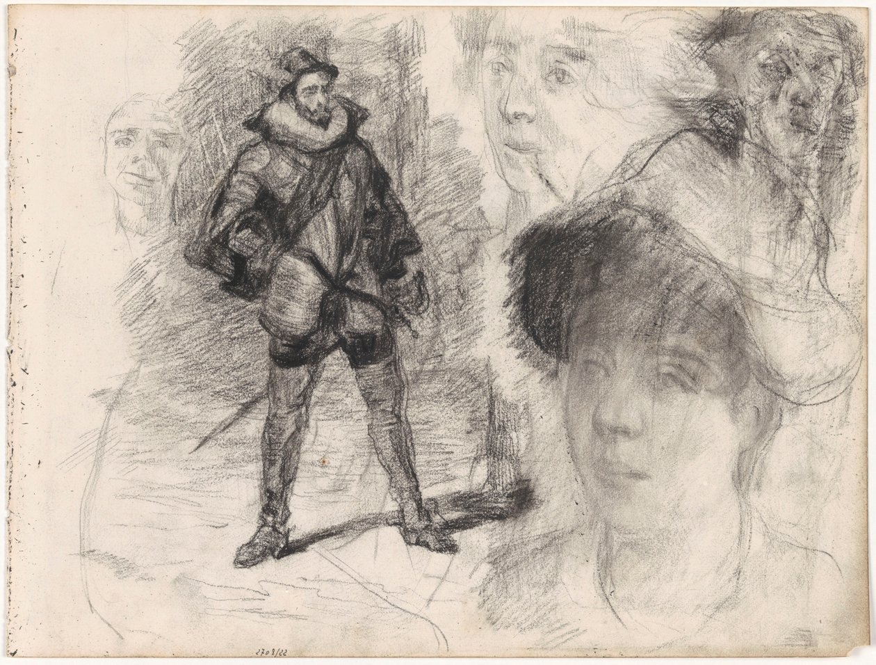Spanyol katona és négy arc alkotó: James Ensor