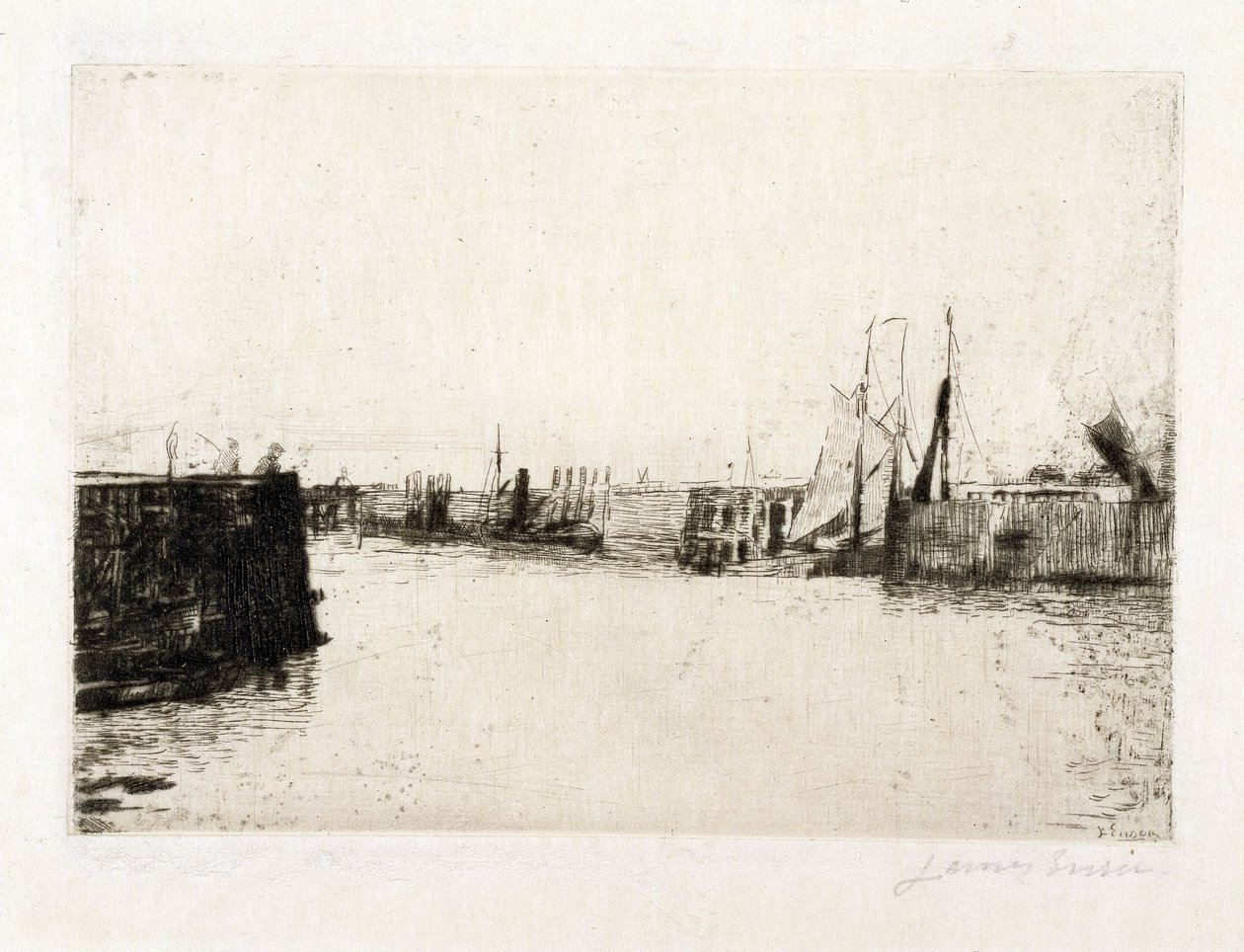 Kerítés alkotó: James Ensor