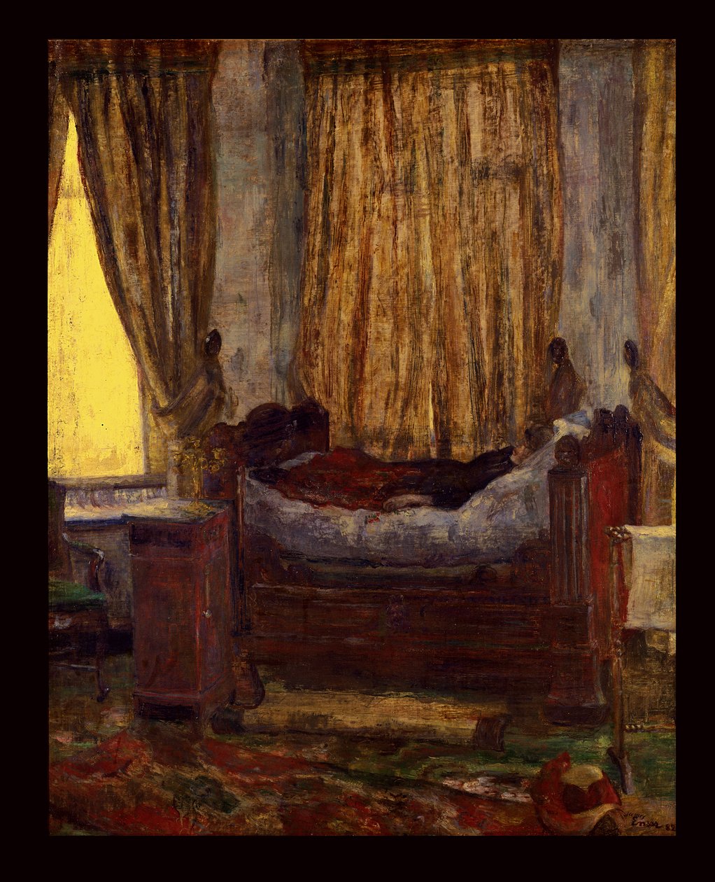 A szorult lány alkotó: James Ensor