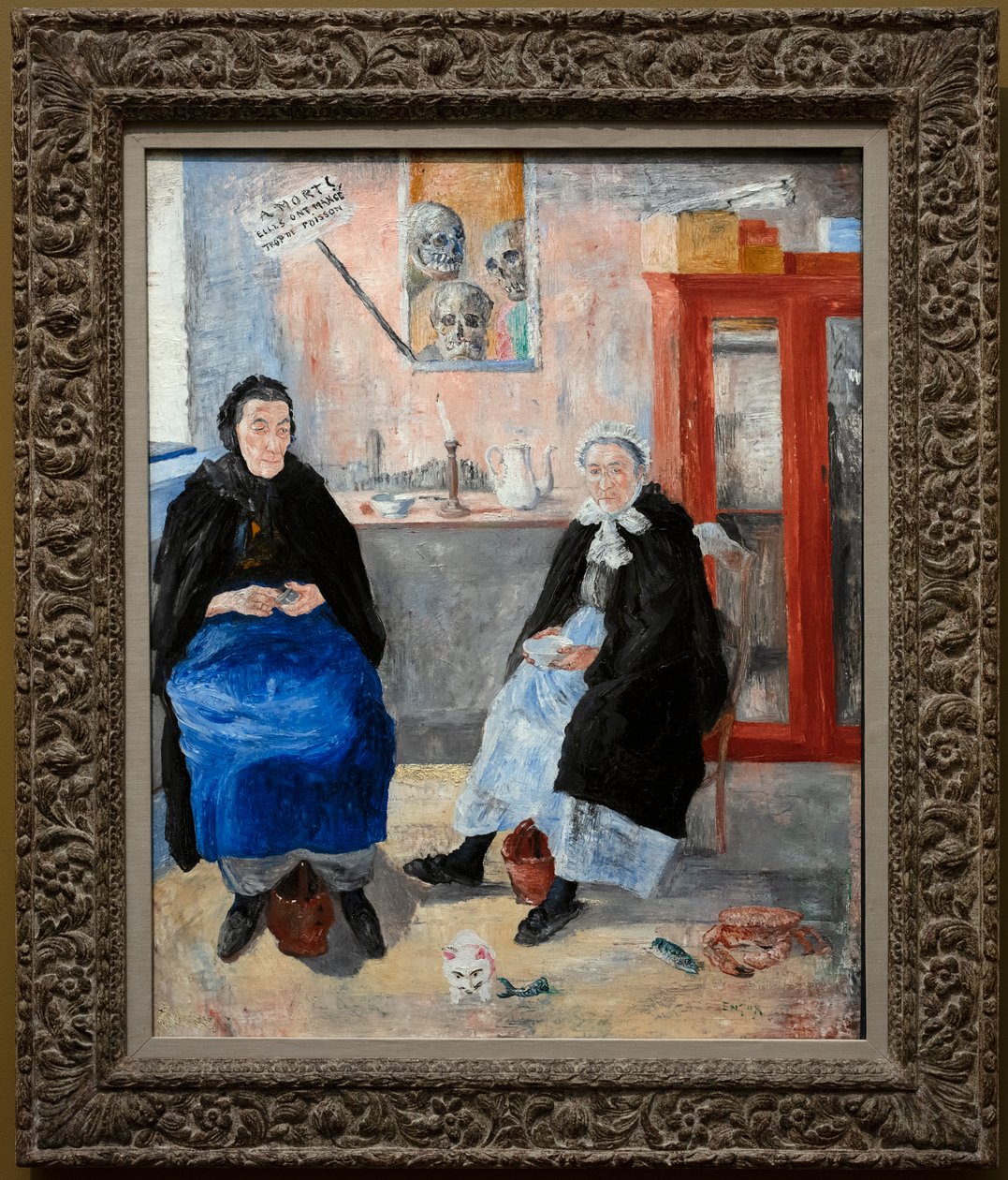 A melankolikus halasszonyok alkotó: James Ensor