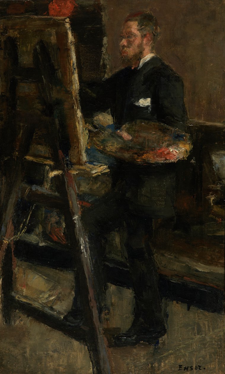 Alfred William Finch festő alkotó: James Ensor