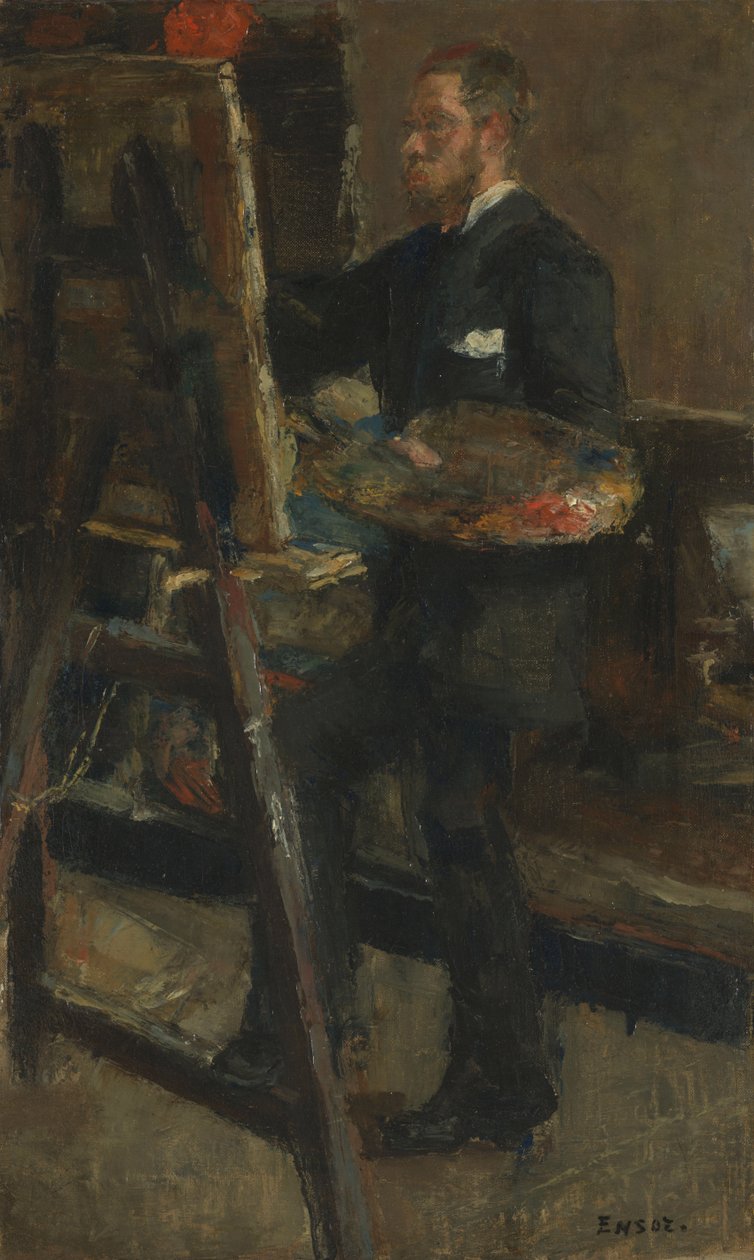 Alfred William Finch festő alkotó: James Ensor
