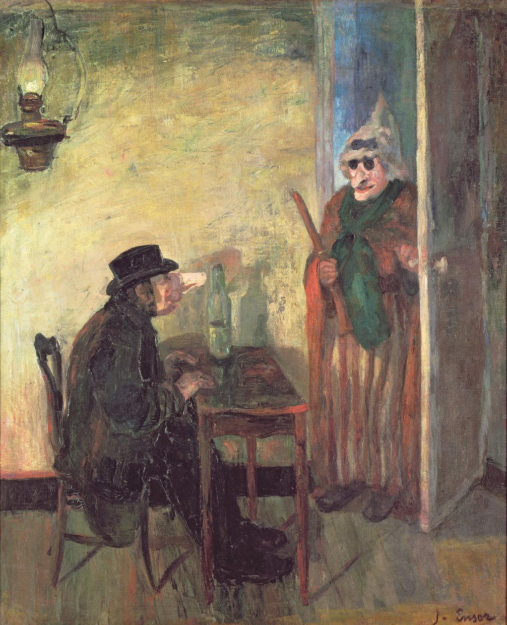 A botrányos maszkok alkotó: James Ensor