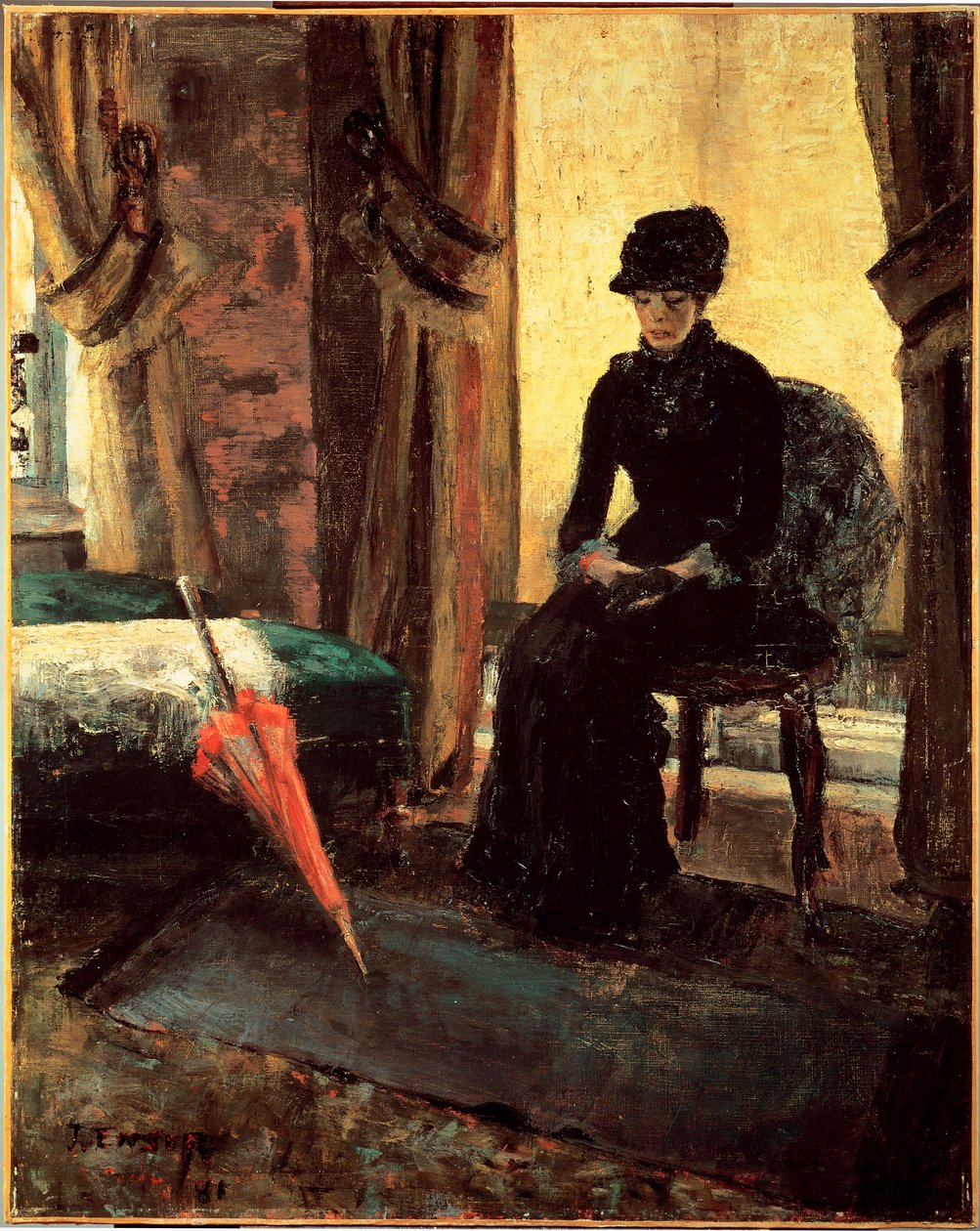 A komor hölgy alkotó: James Ensor