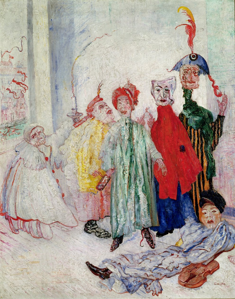 A furcsa maszkok alkotó: James Ensor