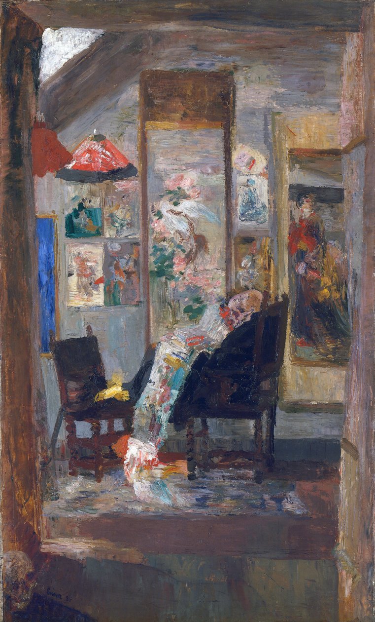 csontváz chinoiseries körül alkotó: James Ensor