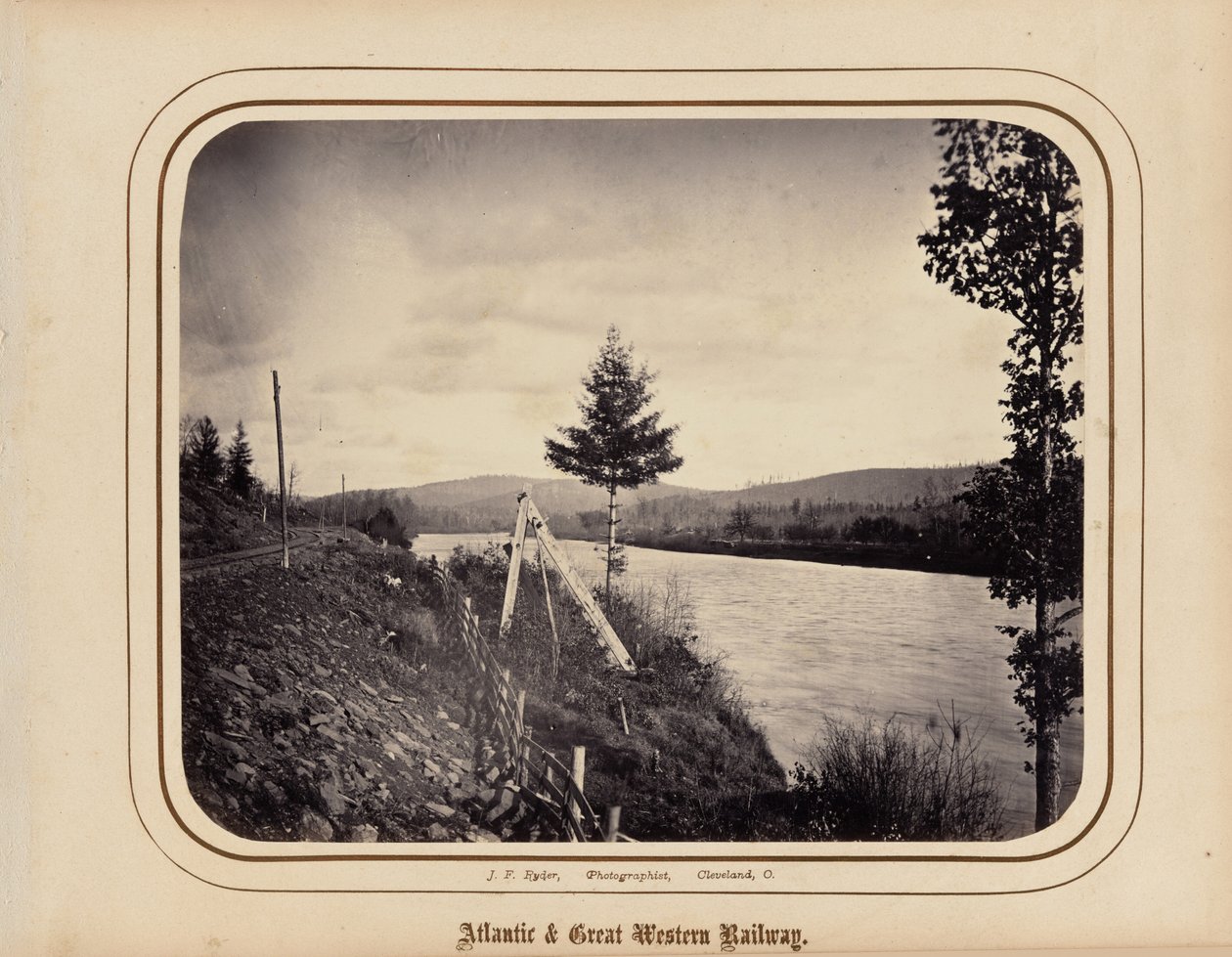 Atlantic  Great Western Railway,1862 (fénykép) alkotó: James F. Ryder