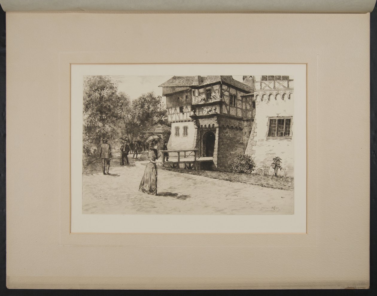 The Doorway German Castle, Midway Plaisance alkotó: James Fagan
