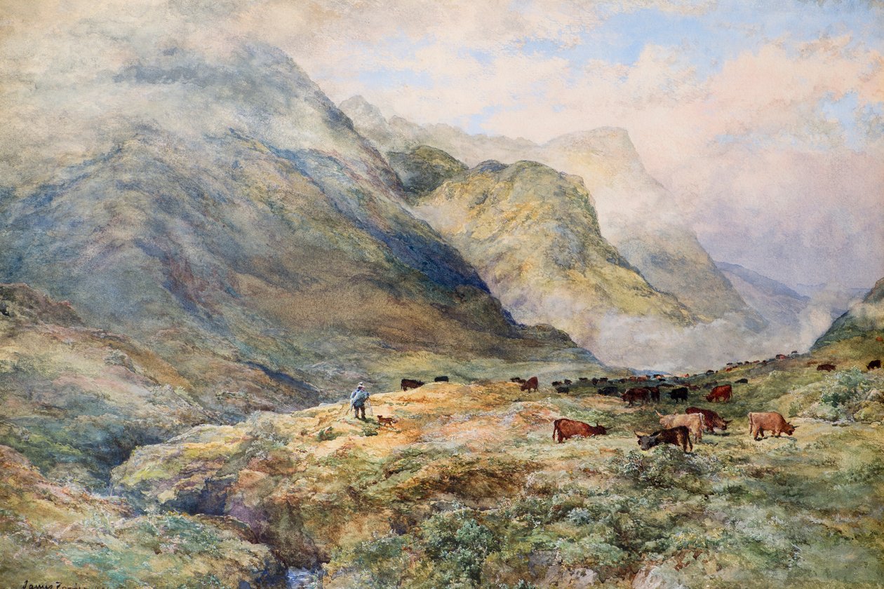 Glencoe-ban alkotó: James Ferrier