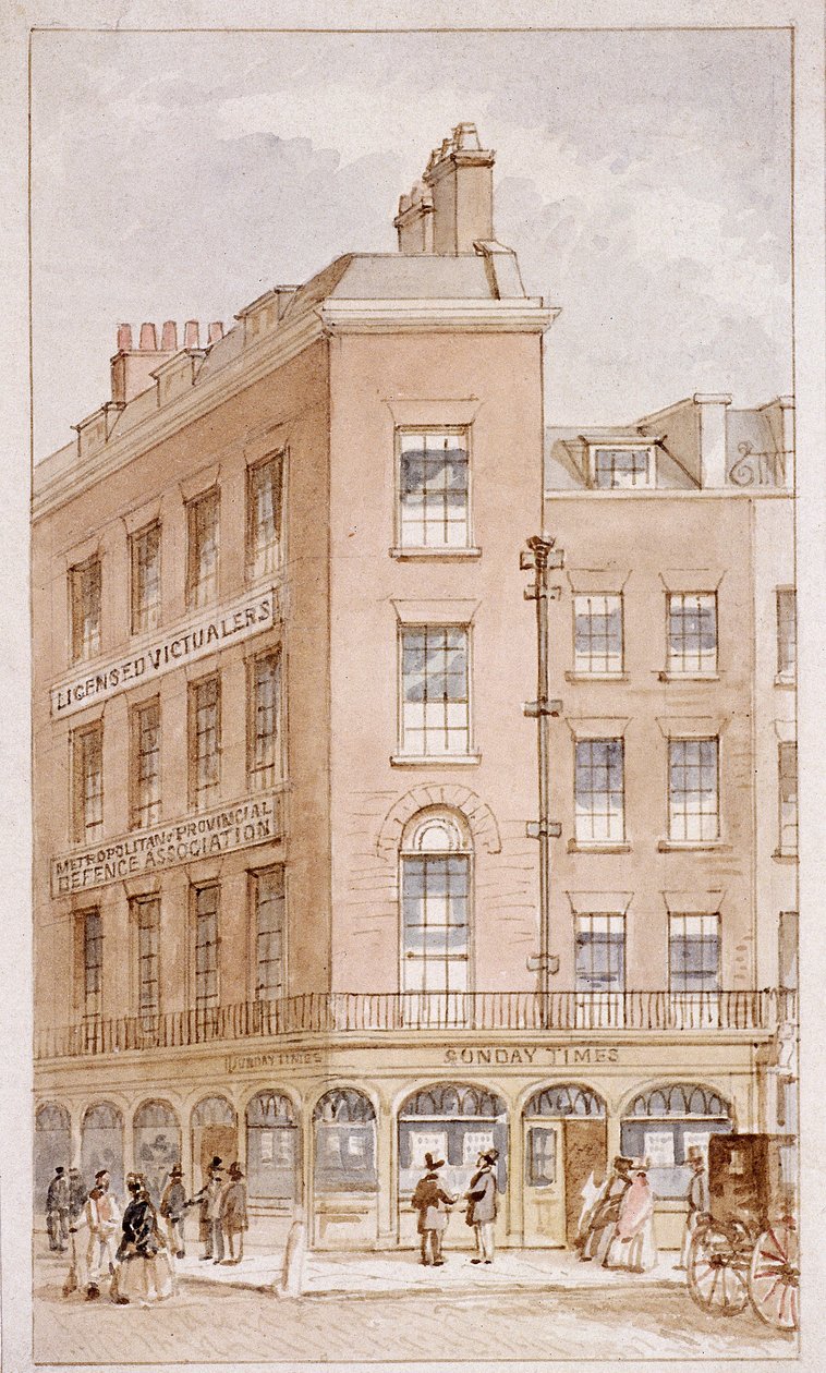 nos 103-104 Fleet Street, London, c1820 alkotó: James Findlay