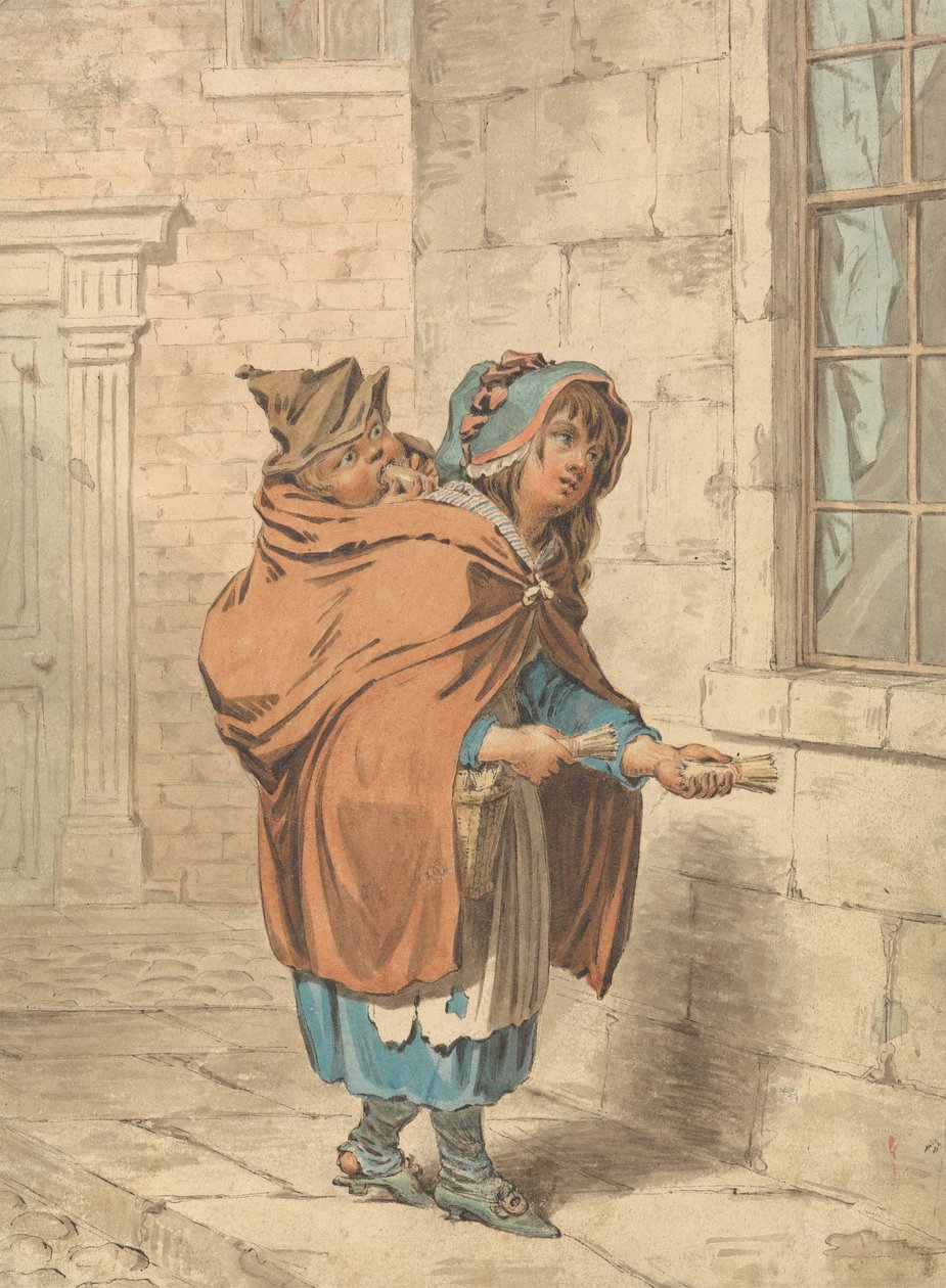 Egy London Street Crier alkotó: James Gillray
