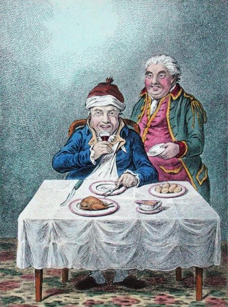 Charming-well Again, Hannah Humphrey adta ki 1804-ben (kézzel színezett rézkarc) alkotó: James Gillray