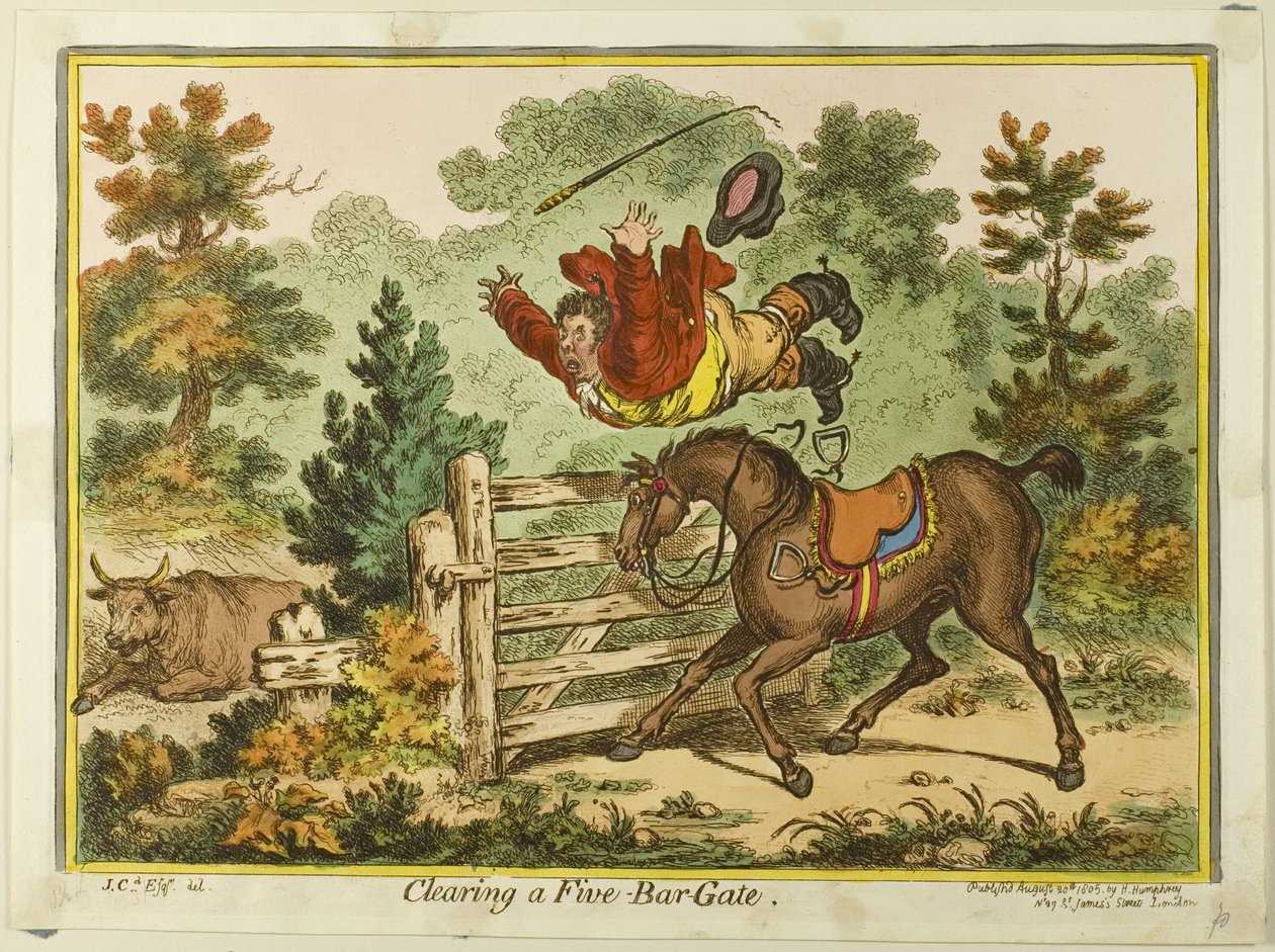 Öt sávos kapu tisztázása alkotó: James Gillray