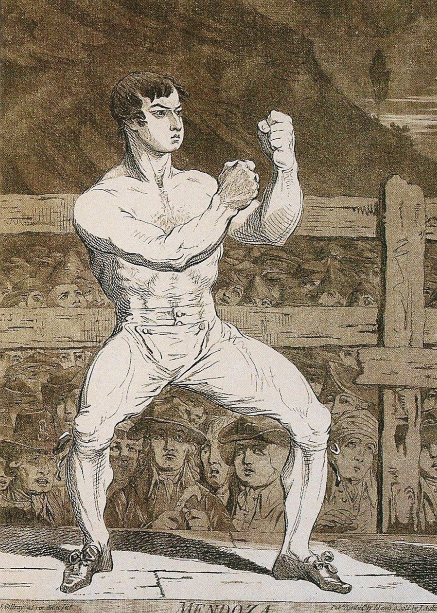 Daniel Mendoza alkotó: James Gillray