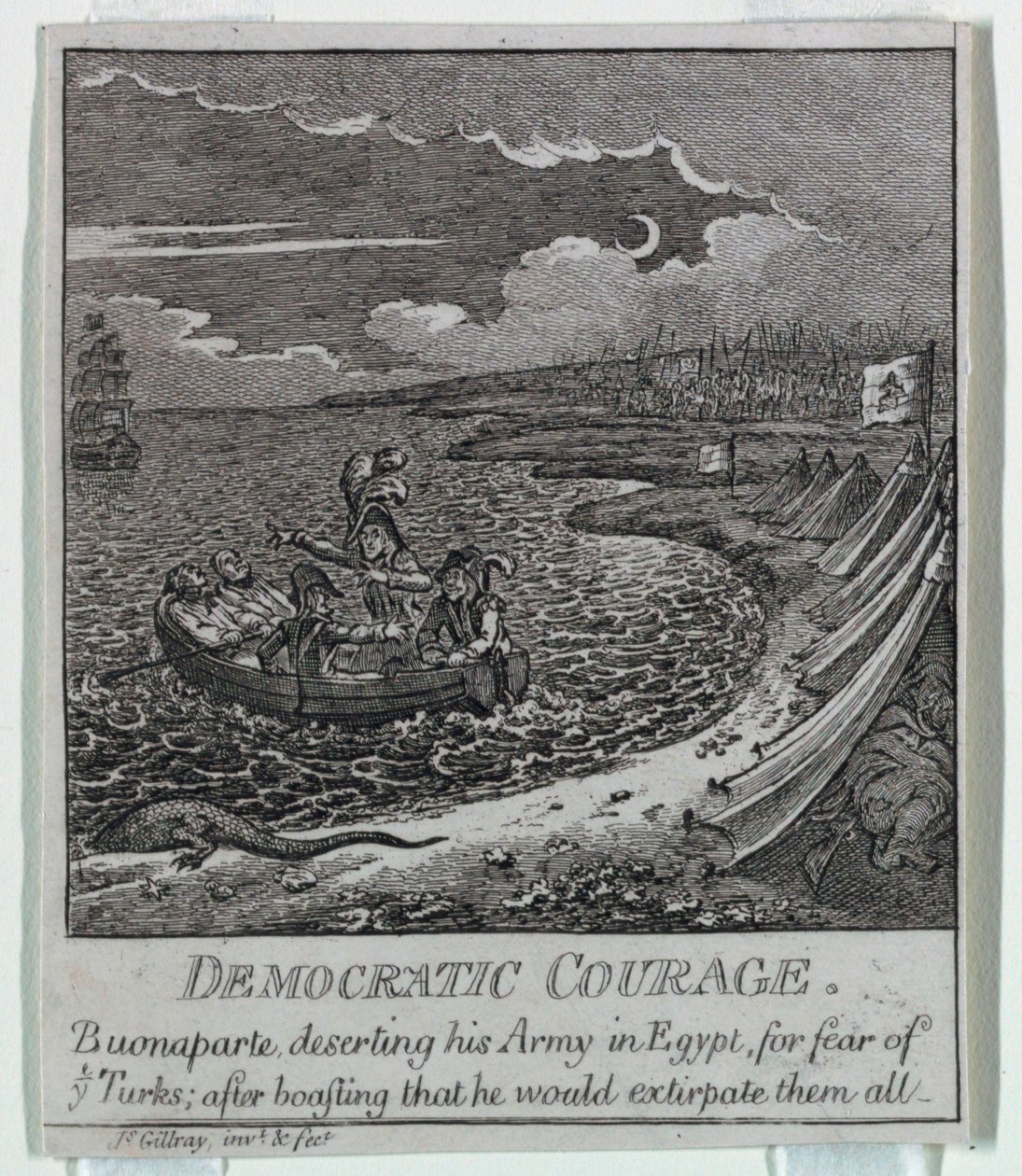 "Demokrácia, vagy egy vázlat o alkotó: James Gillray