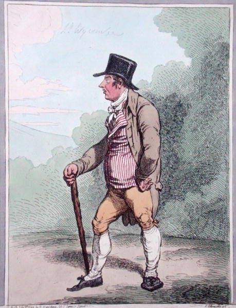 Elegance Democratique, Hannah Humphrey 1799-ben (kézzel színezett rézkarc) alkotó: James Gillray
